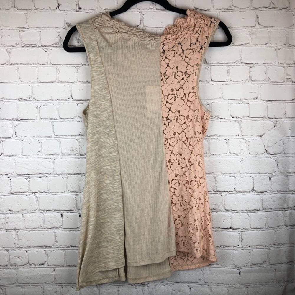 Anthropologie asymmetrical sleeveless top - Picture 2 of 5